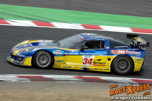 De PSI Corvette C6.R werd knap 5e